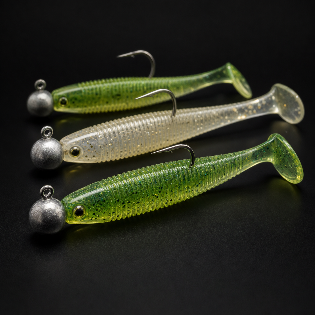 Paddle-Tail Softbait · 5pk